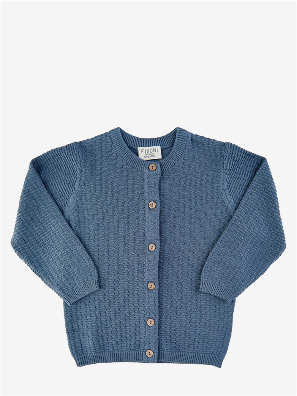 Knitted Cardigan China Blue