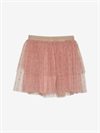 Skirt W Structure Dusty Pink