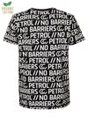 Boys T-Shirt SS black petrol barriers