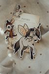 3-PACK PATCHES FLYING PONY DEAR KID & BUNNY