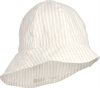 Sunneva seersucker sun hat Stripe Crisp white Sandy